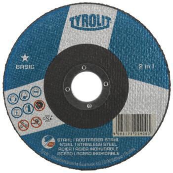 Trennscheibe BASIC D125x1mm ger.2in1 Bohr.22,23mm TYROLIT
