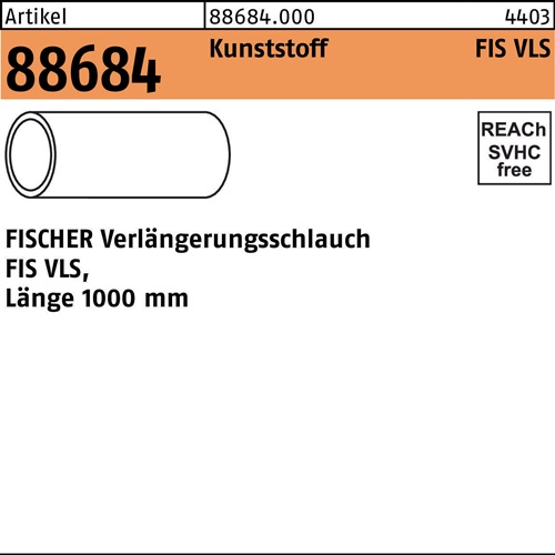 Verlängerungsschlauch R 88684 FIS-VLS Ku. 1 Stück FISCHER