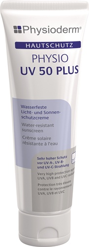 Hautschutzcreme PHYSIO UV 50 PLUS 100ml UV 50 PLUS Tube PHYSIODERM