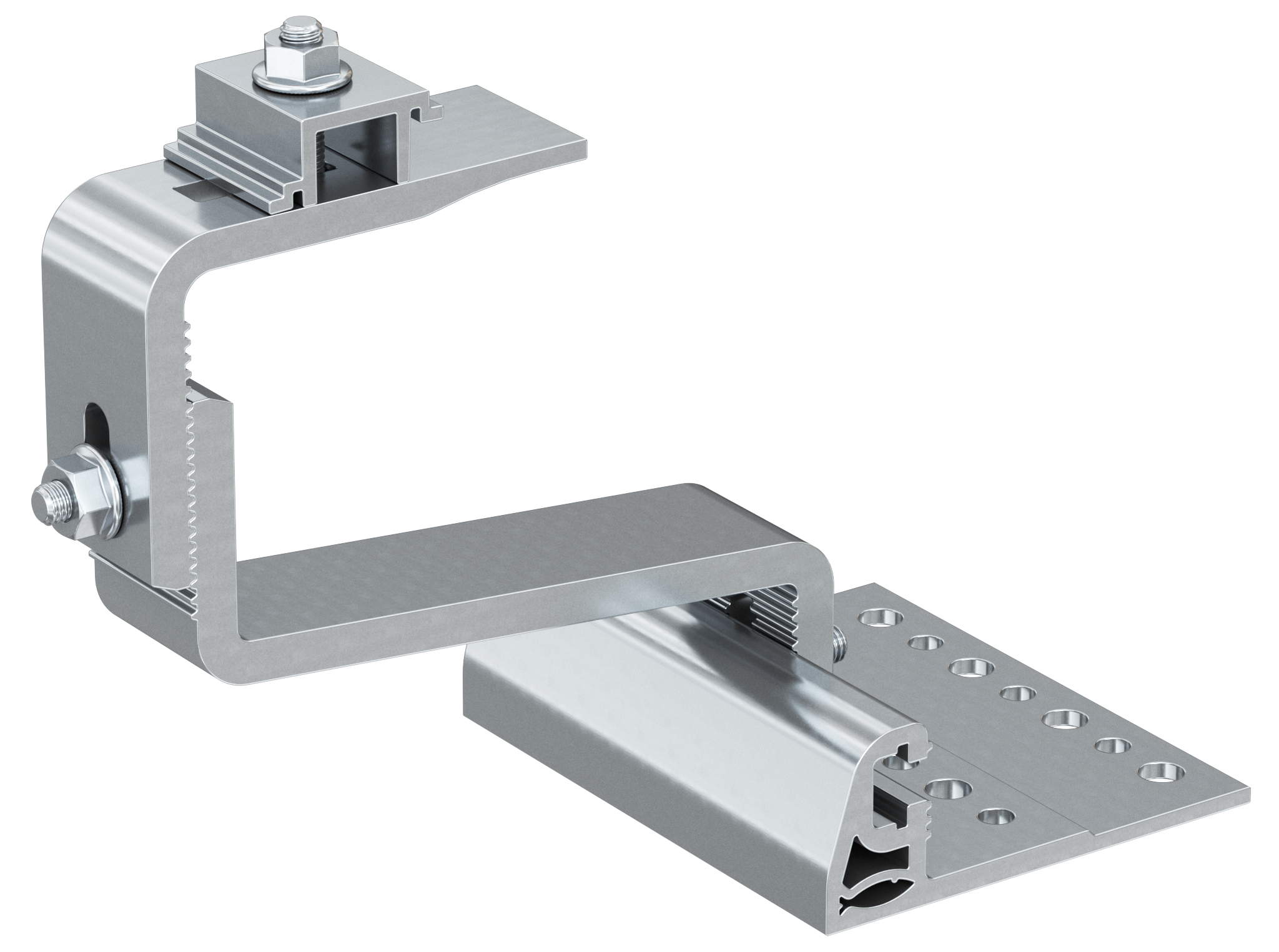 fischer Dachhaken RH 40-52 HB AL Aluminium