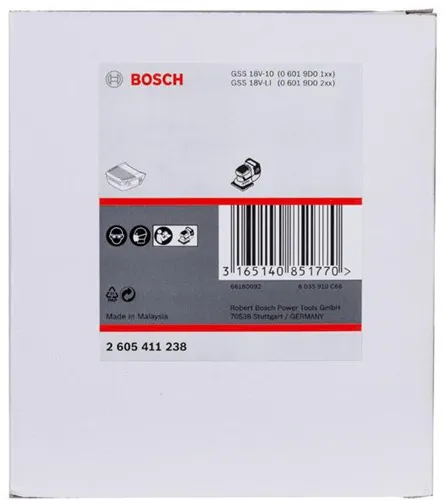 Bosch Staubbox f.GSS 18V-10 / GSS 18V-LI schwarz m.Filter