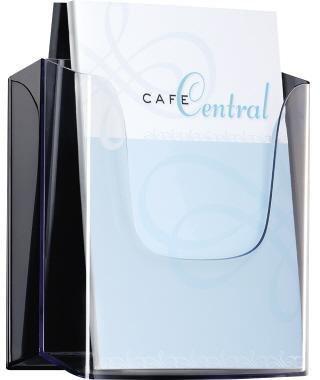 SIGEL Wandprospekthalter LH115 für DIN A4 1Fach Acryl glasklar