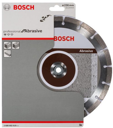 Bosch Diamanttrennscheibe Standard for Abrasive D.230mm Bohrungs-D.22,23mm 