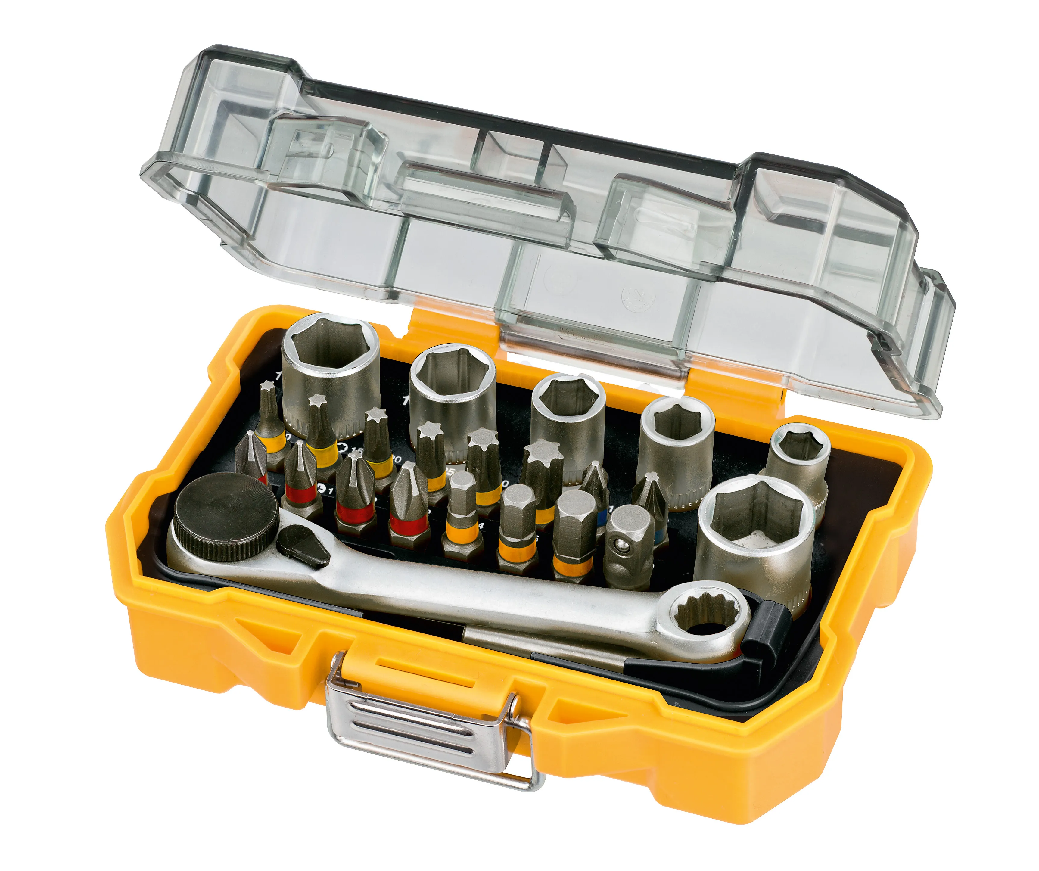 DEWALT DT71516-QZ Bit- und Ratschen-Set 24-tlg
