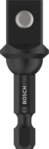 Bosch Steckschlüssel-Adapter PRO L.50mm Abtri.1/2Zoll Außen-4kt Aufn.1/4Zoll Außen-6kt