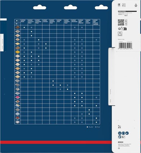 Bosch Kreissägeblatt Expert for Multi Material D.305mm Bohrung 30mm 96Zähne TCG 