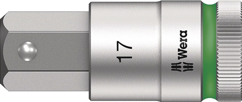 Steckschlüsseleinsatz 8740 C HF 1/2 Zoll SW 17mm L.60mm WERA