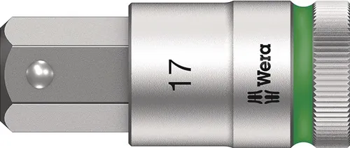 Steckschlüsseleinsatz 8740 C HF 1/2 Zoll SW 17mm L.60mm WERA
