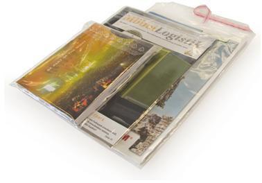 Folienversandhülle Maße 225x310mm Stärke 50µ LDPE transparent SK TRANSPAK