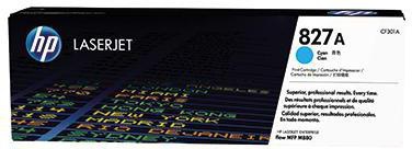 HP Toner CF301A 827A 32.000Seiten cyan