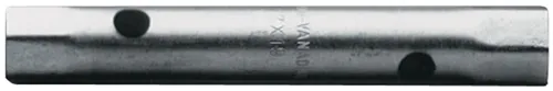 TECWERK Rohrsteckschlüssel SW 10x11mm L.120mm Bohrungs-D.6,5mm verchr.