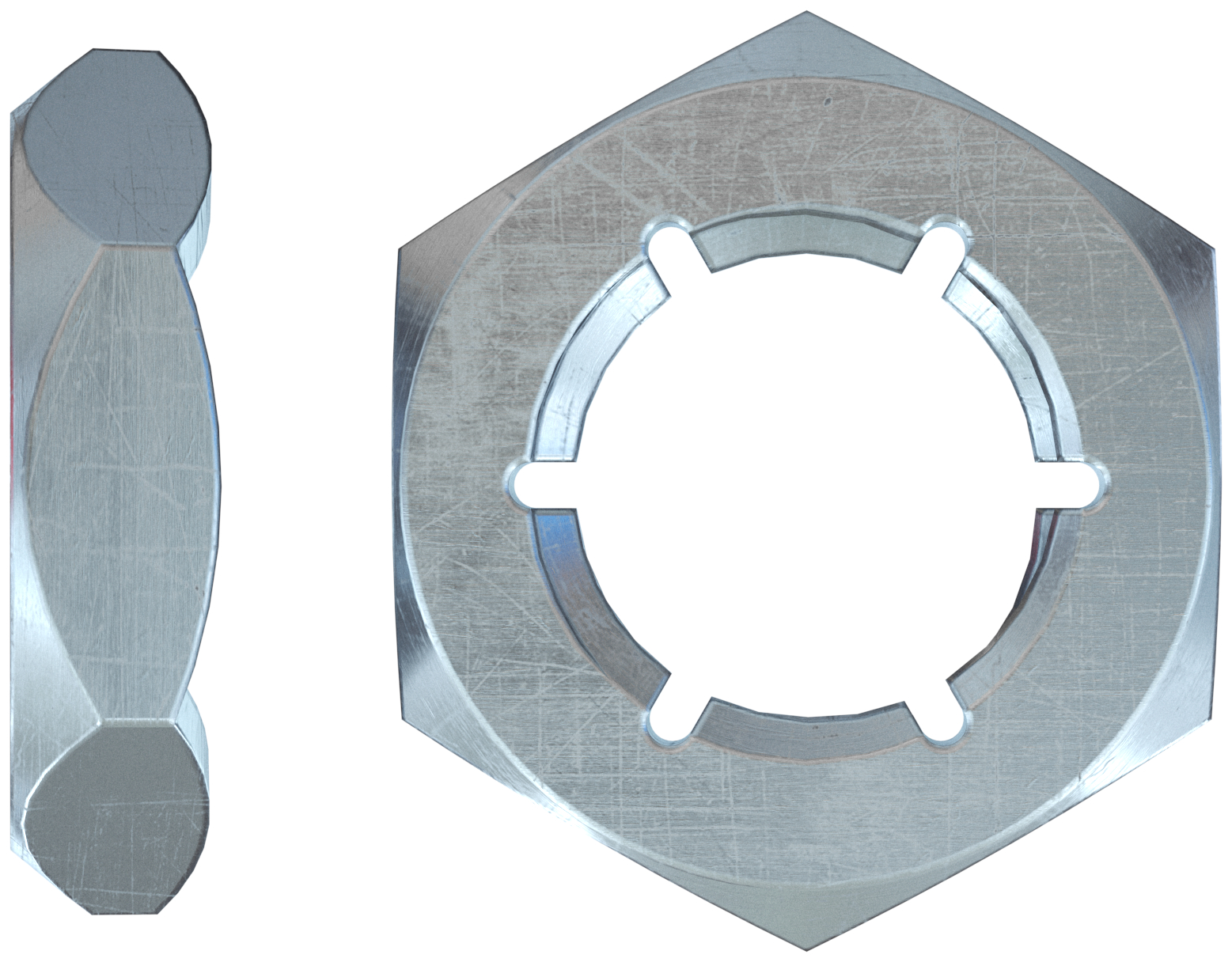 fischer Sicherheits-Sechskantmutter FMSB MU M12