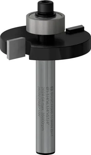 Bosch Nutfräser PRO D.31,8mm Arbeits-L.6,4mm B.9,6mm Schaft 6,35mm