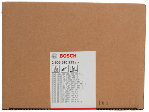 Bosch Trennschutzhaube EN/EC 60745 m.Codierung u.Schnellspannung f.Trennschleifer 