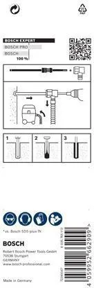 Bosch Hammerbohrer EXPERT SDS Clean plus-8X D.6,5mm Arbeits-L.100mm L.225mm