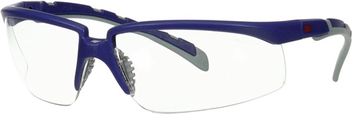Schutzbrille S2001AF-BLU-EU EN 166 EN 170 EN 172 Bügel blau/grau,Scheibe klar