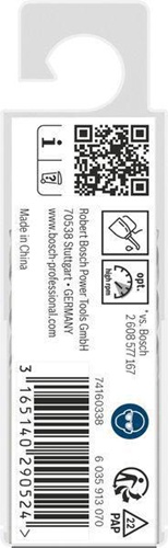 Bosch Metallbohrer PRO Metal Arbeits-L.27mm D.2,2mm L.53mm 10St.