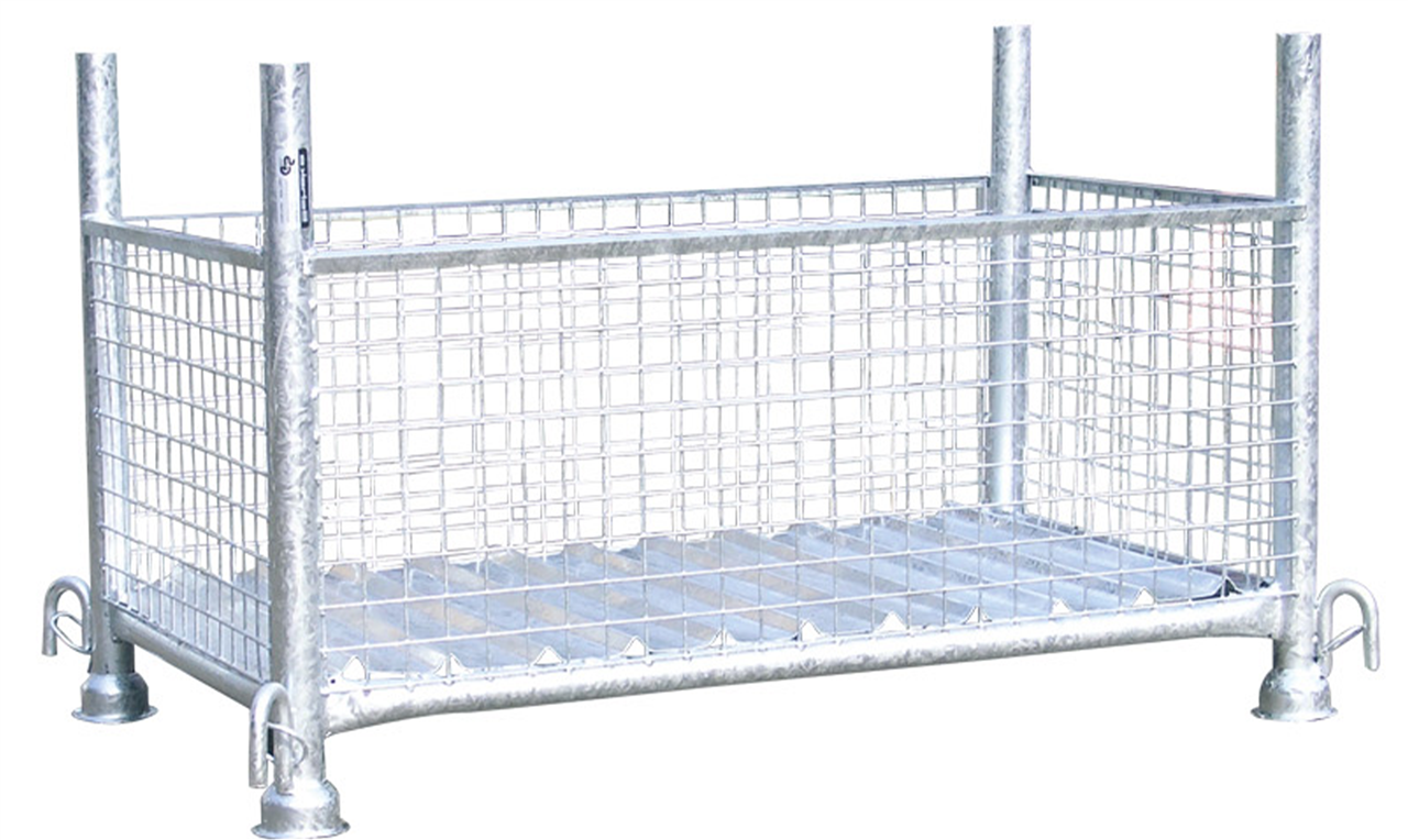 SCHAKE Gitterboxpalette 1,43m x 0,87m x 0,50m
