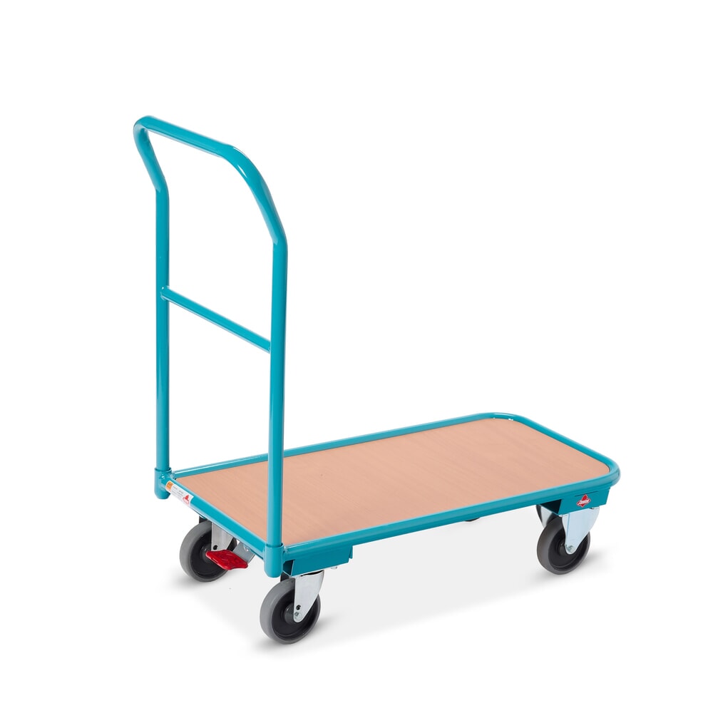 Magazinwagen Ameise®, TK 200 kg, Ladefläche BxT 450 x 850 mm, mit Zentralbremse