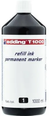 edding Nachfülltusche T1000 4-T1000001 1.000ml schwarz