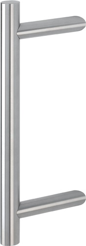 Stangengriff E5012 VA Farb-Nr. F69 A. 300mm L.400mm schräg HOPPE