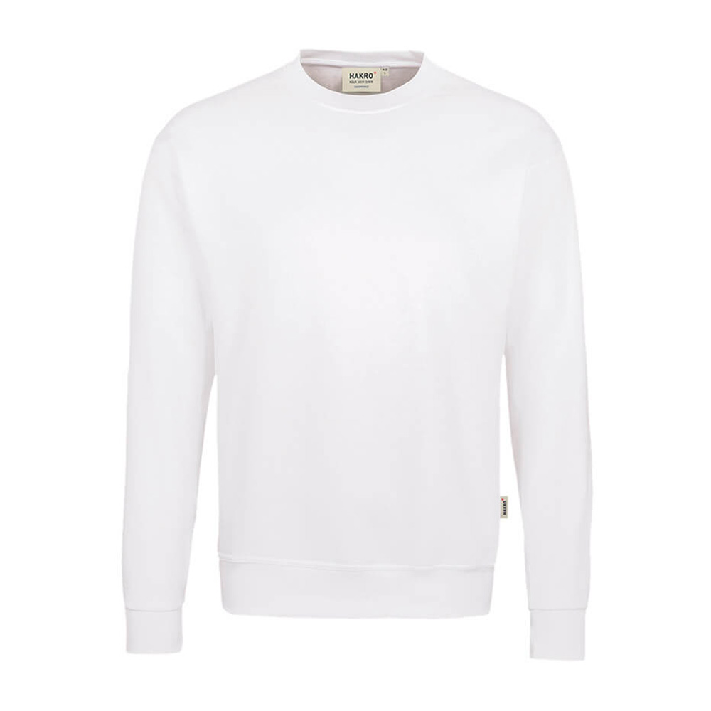 HAKRO Sweatshirt PREMIUM weiß (471) HAKRO Sweatshirt PREMIUM weiß (471)