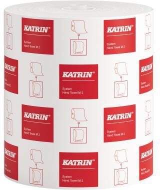 Katrin Handtuchrolle System Towel M2 460102 160m weiß 6 Rl./Pack.