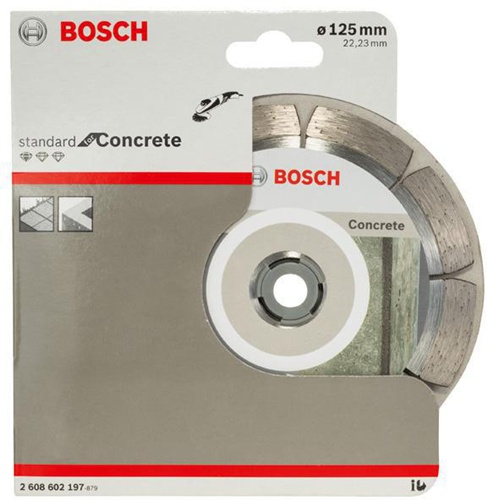 Bosch Diamanttrennscheibe Standard for Concrete D.125mm Bohrungs-D.22,23mm gesintert