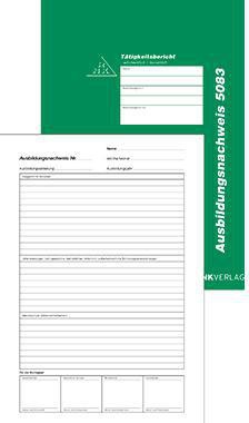 RNK Ausbildungsnachweis 5083 DIN A4 28Bl. wöchentliche Eintragung