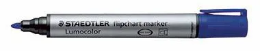 STAEDTLER Flipchartmarker Lumocolor 356-3 2mm Rundspitze blau