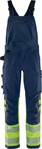 FRISTADS Stretchlatzhose High Vis Green 1032 GSTP Gr.D112 gelb/marine