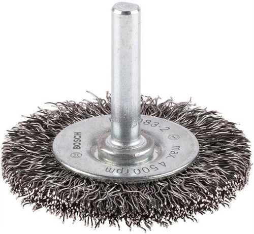 Bosch Scheibenbürste PRO Metal clean D.50mm Draht-St.0,3mm Bürsten-B.8mm Stahl
