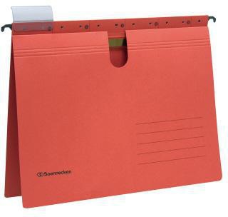 Soennecken Hängehefter 2019 DIN A4 220g kaufm. Heft. rt 25 St./Pack.