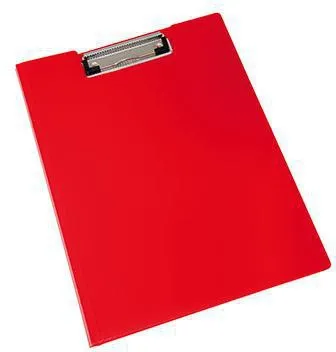 Klemmbrettmappe DIN A4 Polypropylen rot