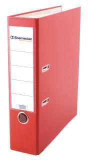 Soennecken Ordner 3335 DIN A4 80mm PP rot