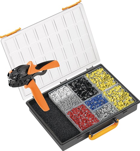 Aderendhülsensortiment 4501-tlg.0,5-6mm² Raaco-Box WEIDMÜLLER