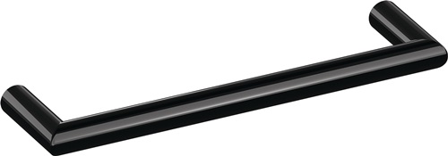 Möbelgriff 562.10.128 PA 90 tiefschwarz 128mm D.10mm HEWI