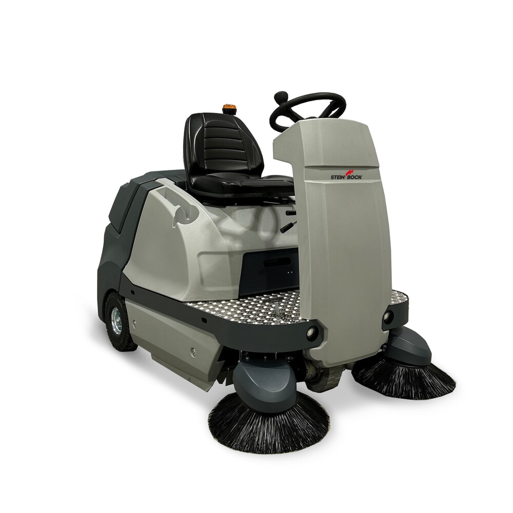 Steinbock® Aufsitz-Kehrmaschine A-1150 E PRO, Kehrbreite 1.200 mm