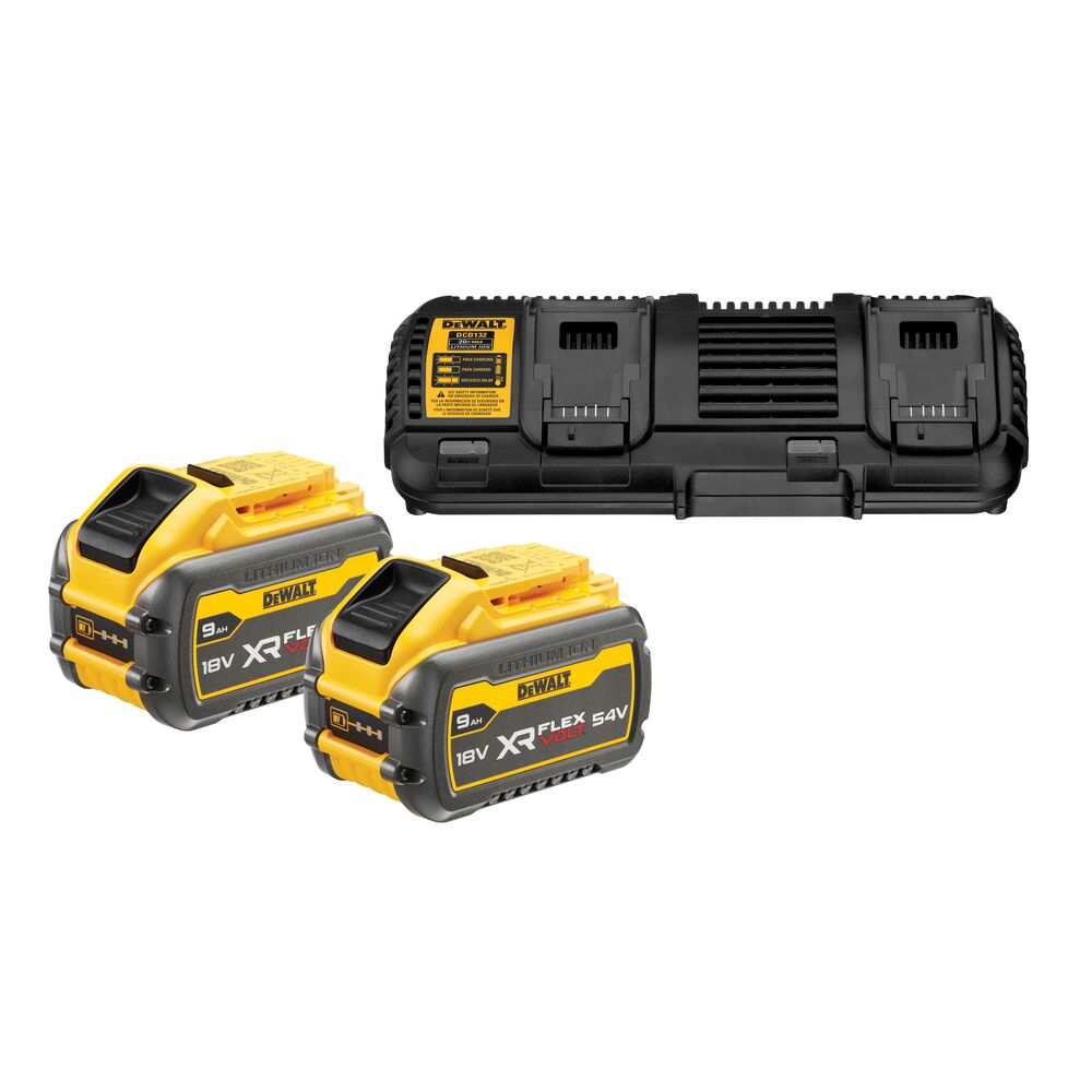 DEWALT DCB132X2-QW Starter-Set 2xAkku 54 V /162 Wh