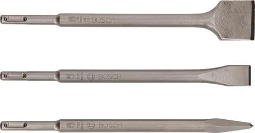 Bosch Meißel-Set SDS-plus 3tlg. Schneiden-B.40mm L.250mm