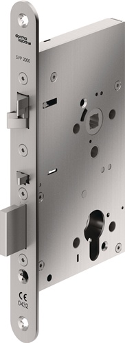 Panik-Einsteckschloss SVP2272 Fkt.E rd 20/65/72/9mm DIN li.