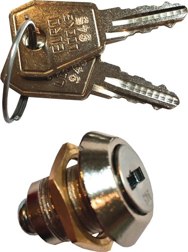 TECWERK Zylinderschl.m.zwei Schlüsseln f.Werkstattwagen m.4 Schubl.