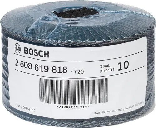 Bosch Fächerschleifscheibe X551 Expert for Metal D.125mm Bohrung 22,23mm K120 X-LOCK