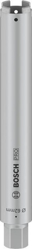 Bosch Diamanttrockenbohrkrone PRO D.62mm Arbeits-L.400mm 1.1/4Zoll UNC