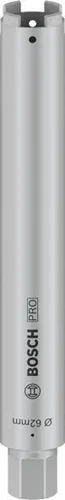 Bosch Diamanttrockenbohrkrone PRO D.62mm Arbeits-L.400mm 1.1/4Zoll UNC