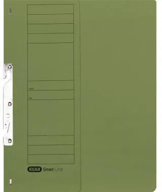 ELBA Einhakhefter 100551893 DIN A4 Vorderd. halb kfm. Heftung grün