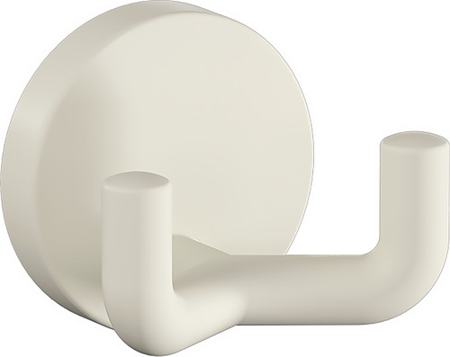 Doppelhaken 477.90B025 dop.A.43,5mm PA 99 reinweiß ma D.50mm HEWI