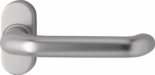 Feuerschutzdrückerlochteil gekröpft Vierkant 9 mm EDI