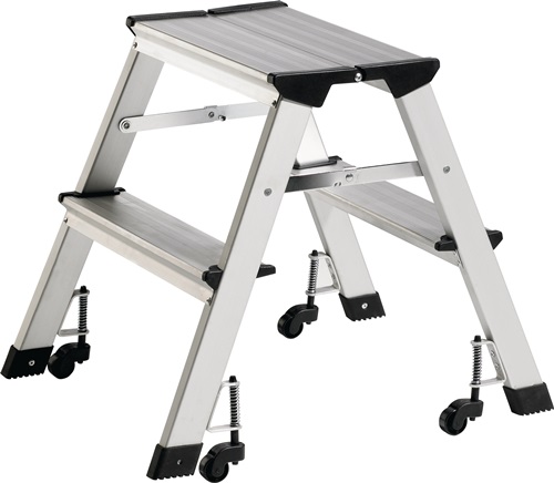 Klapptritt Aluminium fahrbar
