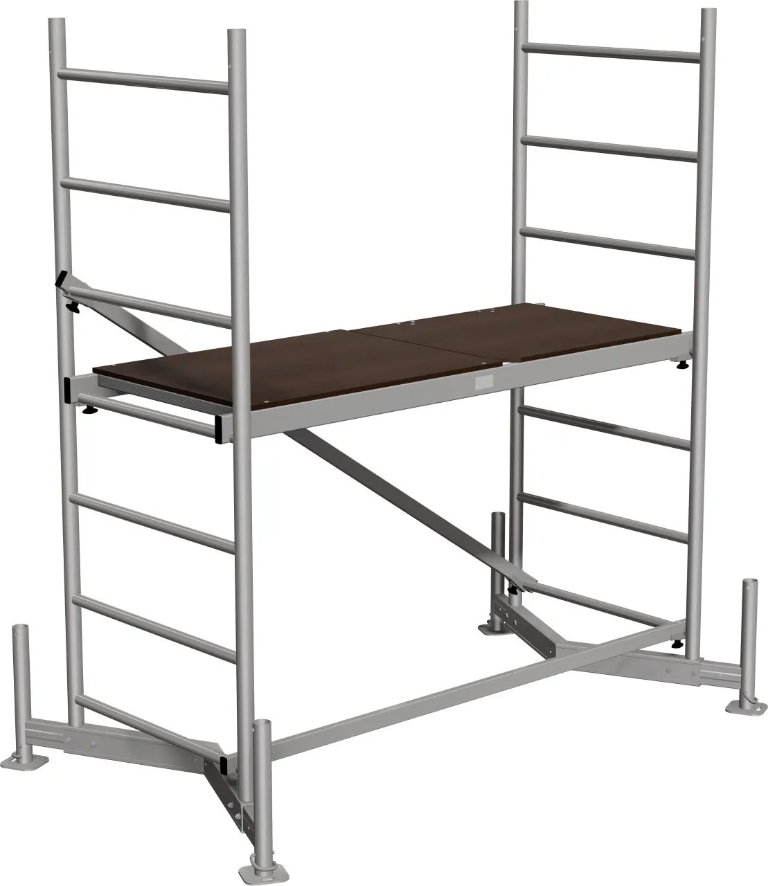 Krause MONTO ClimTec Alu-ArbeitsGerüst Grundgerüst